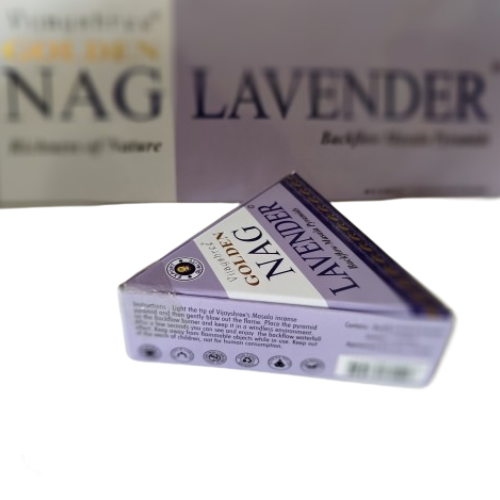 Conos Reflujo Masala Golden Nag – Lavanda